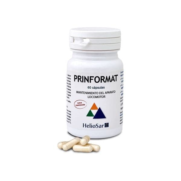 Heliosar Sistema de Locomotivas Printformat 60 Cápsulas de 500mg
