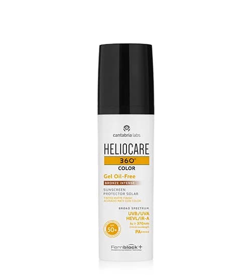 Protetor Solar Heliocare 360º Gel Oil-Free Cor Bronze Intense SPF50+ 50ml
