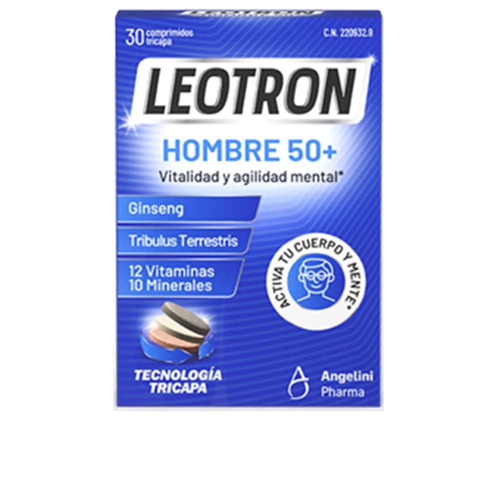 Angelini Leotron Men 50+ 30 Comprimidos