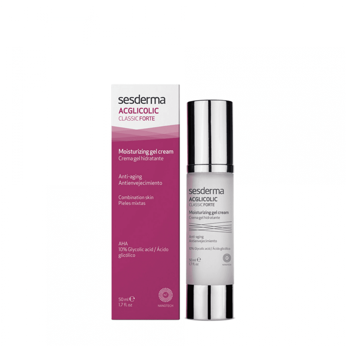 Sesderma Acglicolic Classic Creme Gel Hidratante Forte 50ml