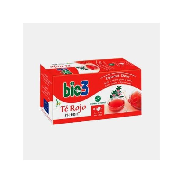 Bio3 Chá Vermelho Pu-Erh 25 Saquetas