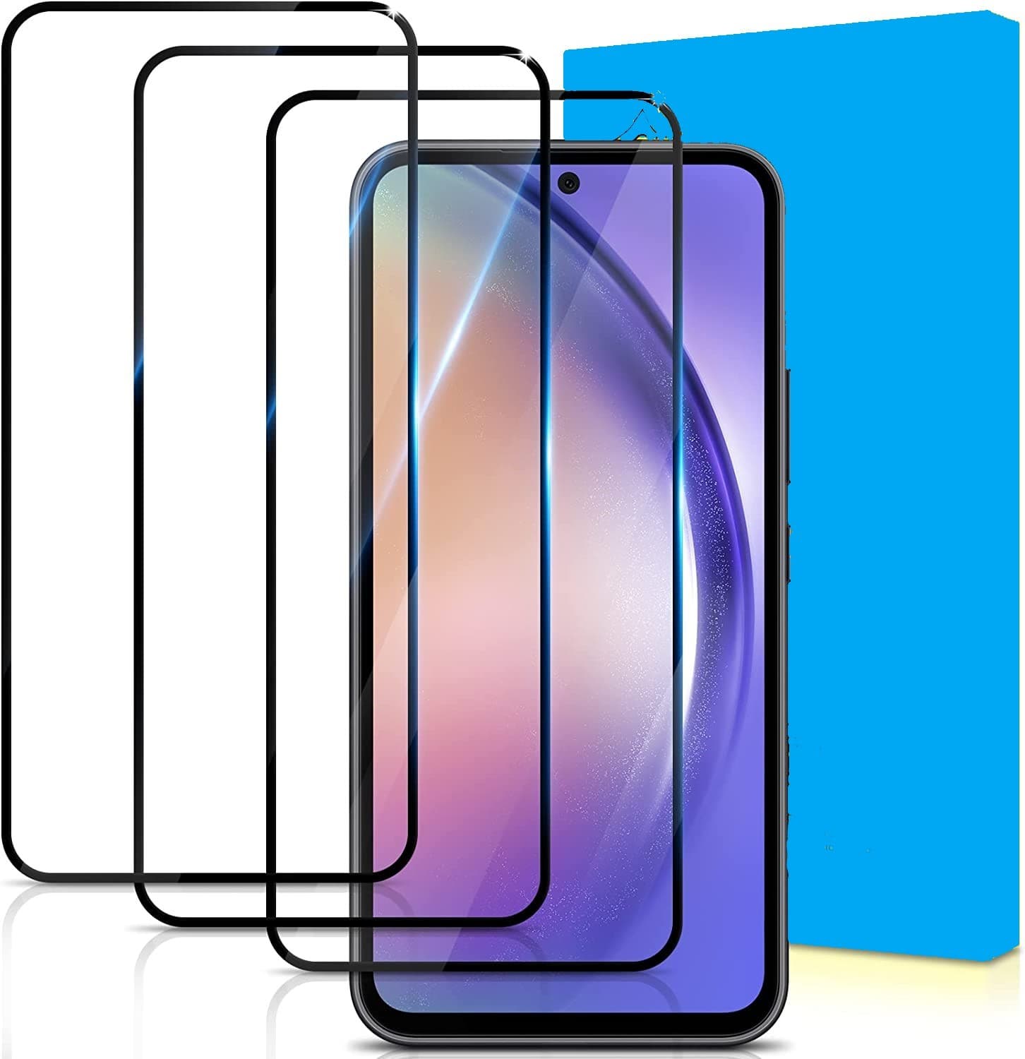 Película Vidro temperado 3x Samsung Galaxy A54 5G Full Cover