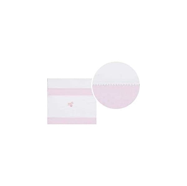 Bimbi Dreams Lençois Para Cama de 60X120 Venecia Rosa