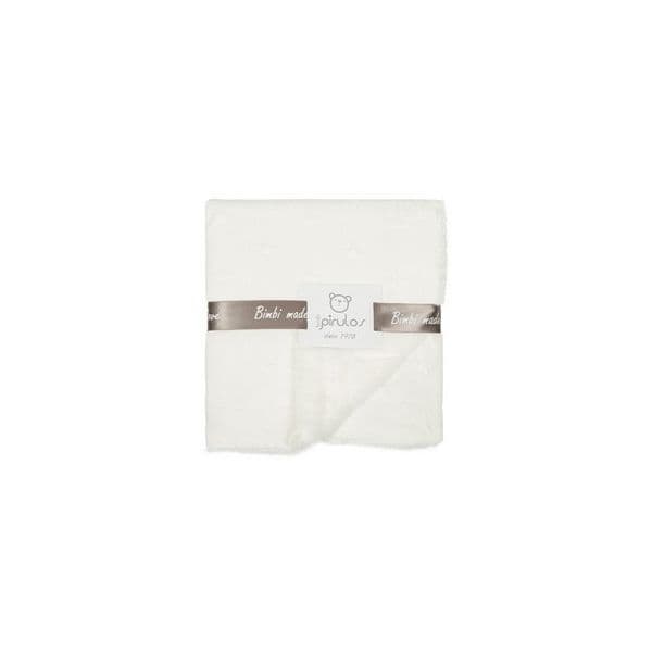 BimbiPirulos Manta Dupla Face New Stars 80x100 Branco