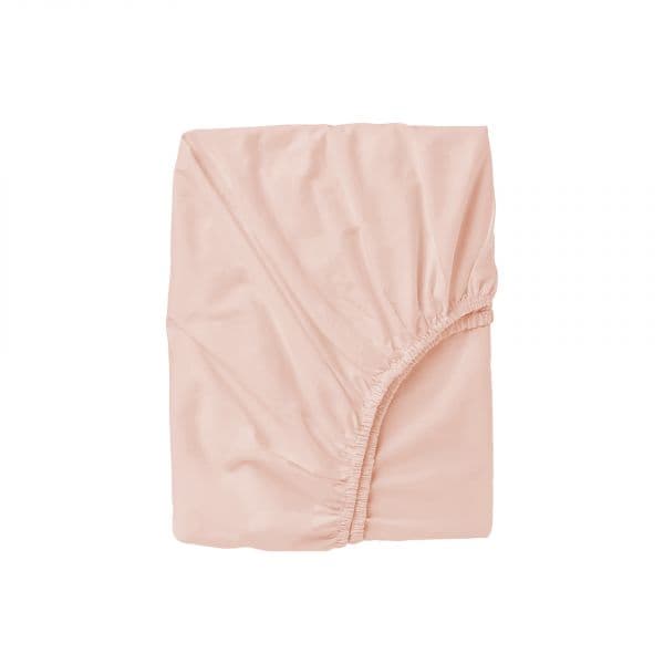 Pirulos Lençol Punto Ajustável para Berços Maxi Basic Rosa Claro 140x70