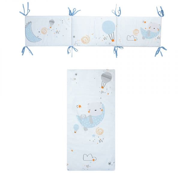 Bimbipirulos Textil Volare Azul 120x60