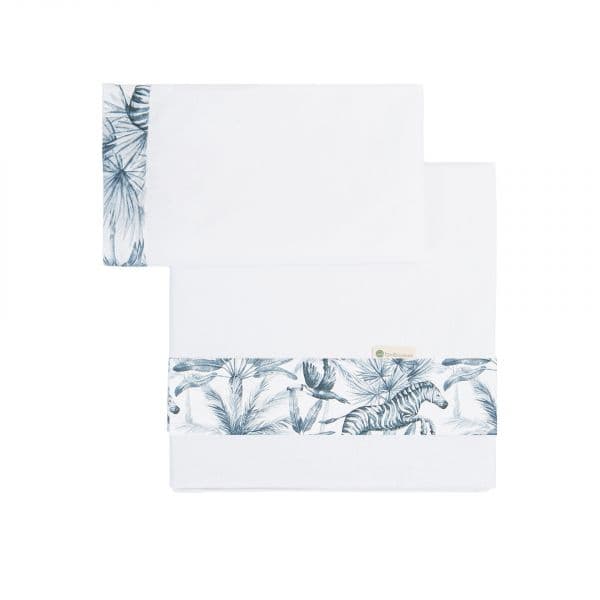 Pirulos Lençóis Algodão Zebra 120x60