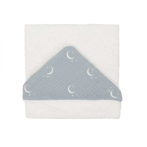 Pirulos Toalha de Banho 100x100cm Matalase Azul Gris