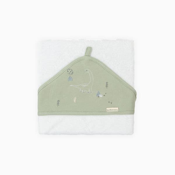 Pirulos Toalha de Banho 100x100cm Trex Branco/verde