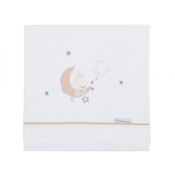 Bimbi Pirulos Lençóis Luna Rosa 80x50