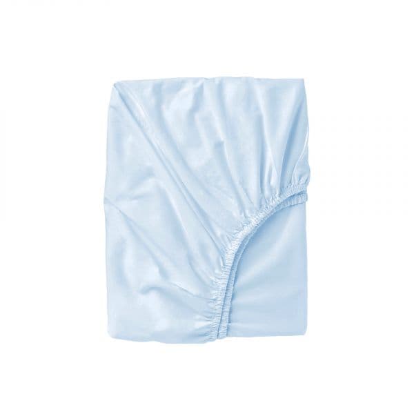 Pirulos Lençol Punto Ajustável para Berços Basic Azul 120x60