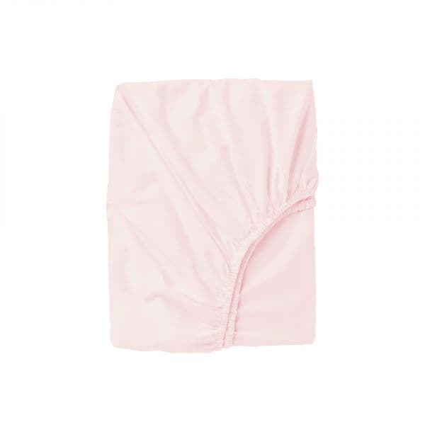 Pirulos Lençol Algodão Ajustável para Berços Maxi Basic Rosa 140x70