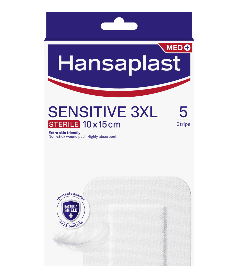 Hansaplast Sensitive Penso 3XL 10x15cm x5