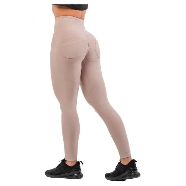 Nebbia High Waist & Lifting Effect Bubble Butt 587 Leggings Beige XS Mulher