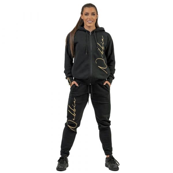Nebbia Classic Intense Signature Gold Hoodie Preto XS Mulher