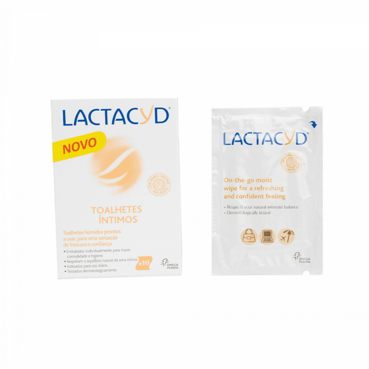 Lactacyd Intimate Toalhitas Íntimas 10 Unidades