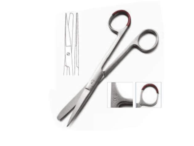 Tesoura SET 471 bico/rombo 13cm
