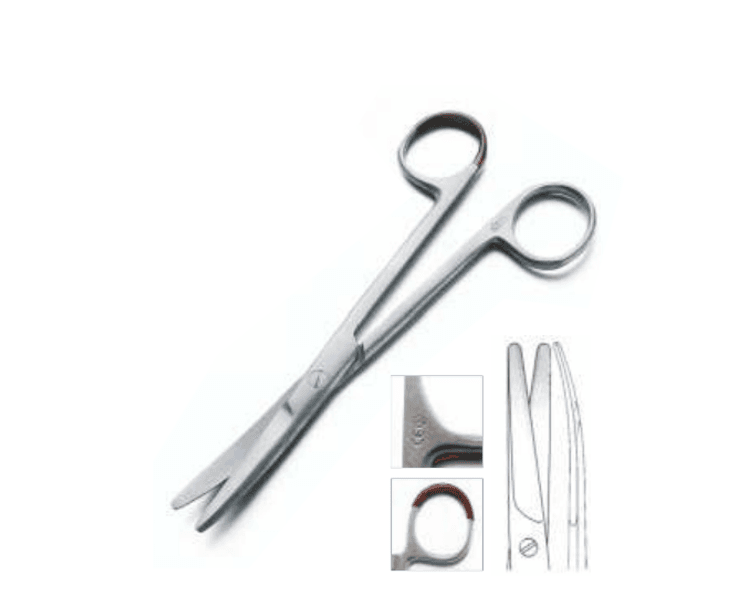 Tesoura 2 bicos redondos 14cm - 1230111475