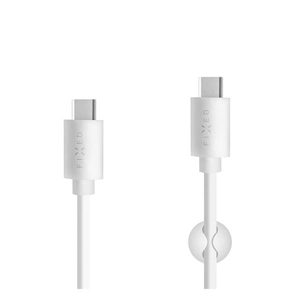 Fixed Cabo USB-C para USB-C Branco