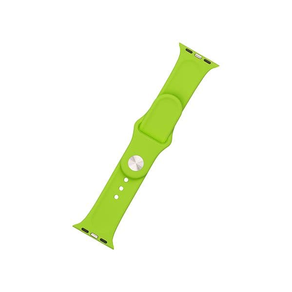 Fixed Bracelete de Silicone Apple Watch 38/40/41mm, verde claro