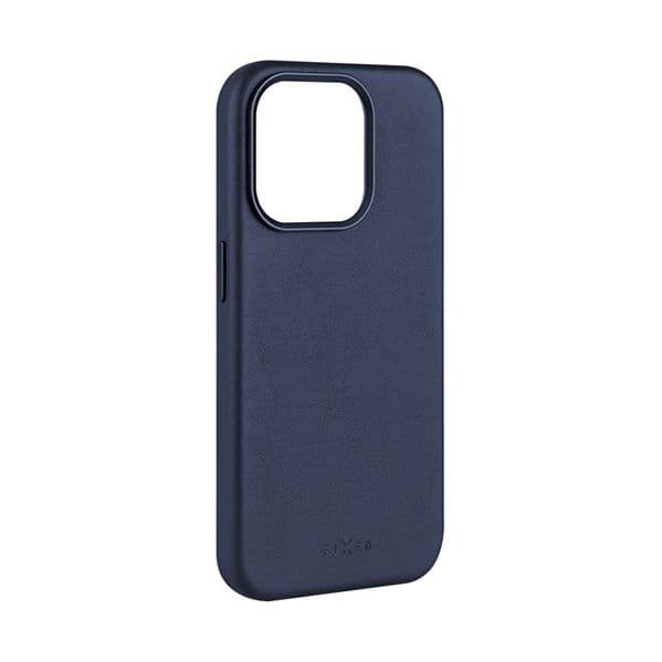 Fixed Capa iPhone 15 Plus MAGLEATHER, azul