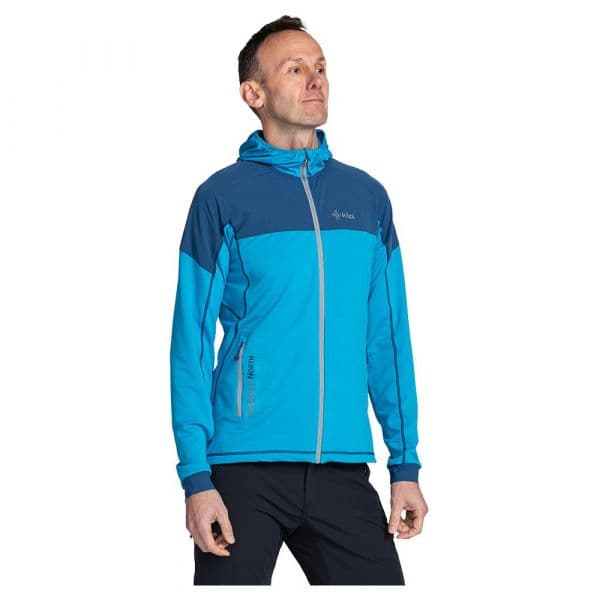 Kilpi Memphis Full Zip Sweatshirt Azul M Homem