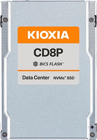 KIOXIA CD8P-R Series KCD8XPUG3T84 SSD Centro de Dados, Leitura Intensiva 3840 GB
