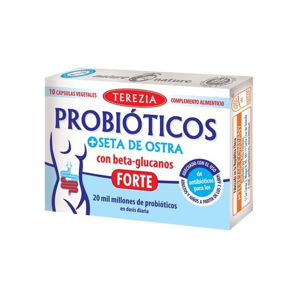 Terezia Company Probióticos Cogumelo de Ostra Forte 10 Cápsulas