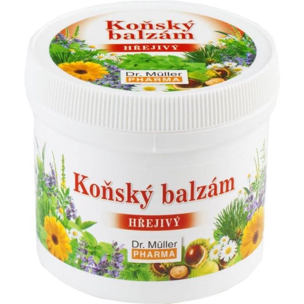 Dr. Müller Horse Chestnut Balm Hrejivý Bálsamo Alivia Dores Musculares e das Articulações 250ml