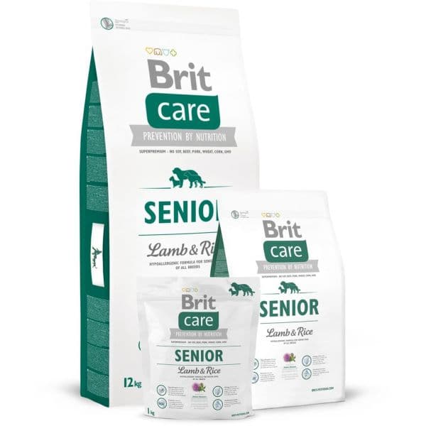 Brit Care Dog Senior Lamb & Rice 12Kg