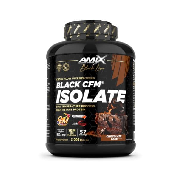 Amix Nutrition Protein Black CFM Isolate Bolo Chocolate 2kg