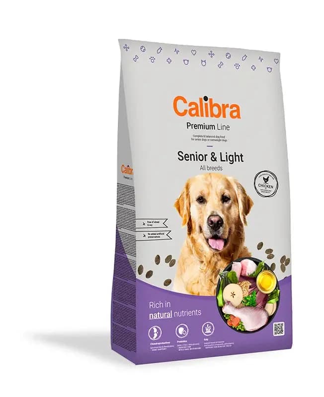 Calibra Cão Premium Line Sénior Light Frango