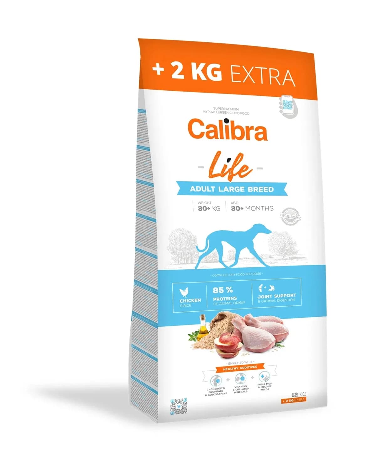 Calibra Dog Life Adult Raça Grande Frango