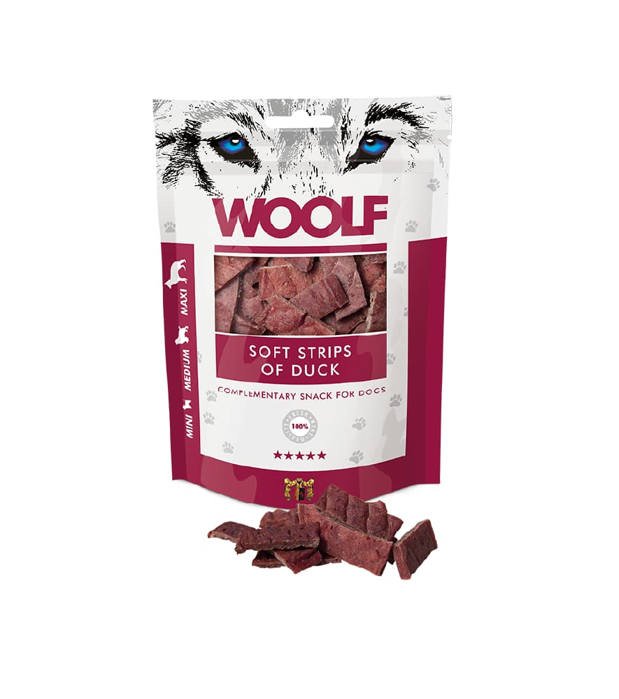 Woolf Strips Tenro de Pato Snack