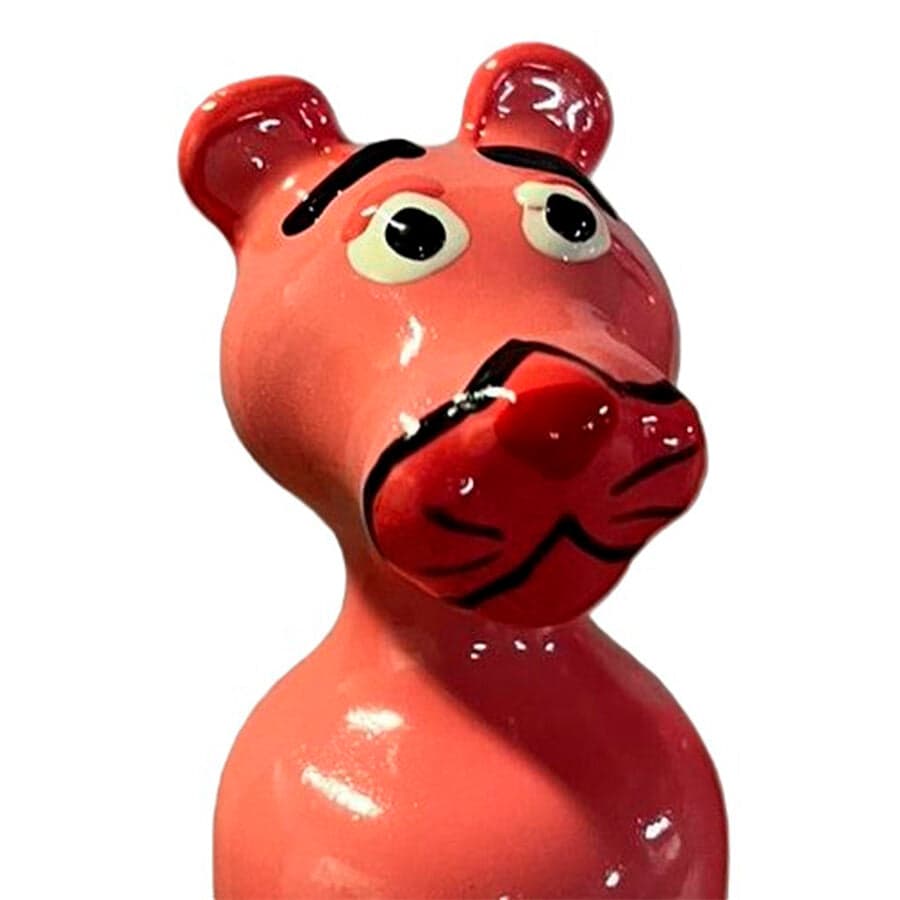 Condomerie Preservativos Novidades Pintados à Mão Pantera Cor de Rosa D-243240