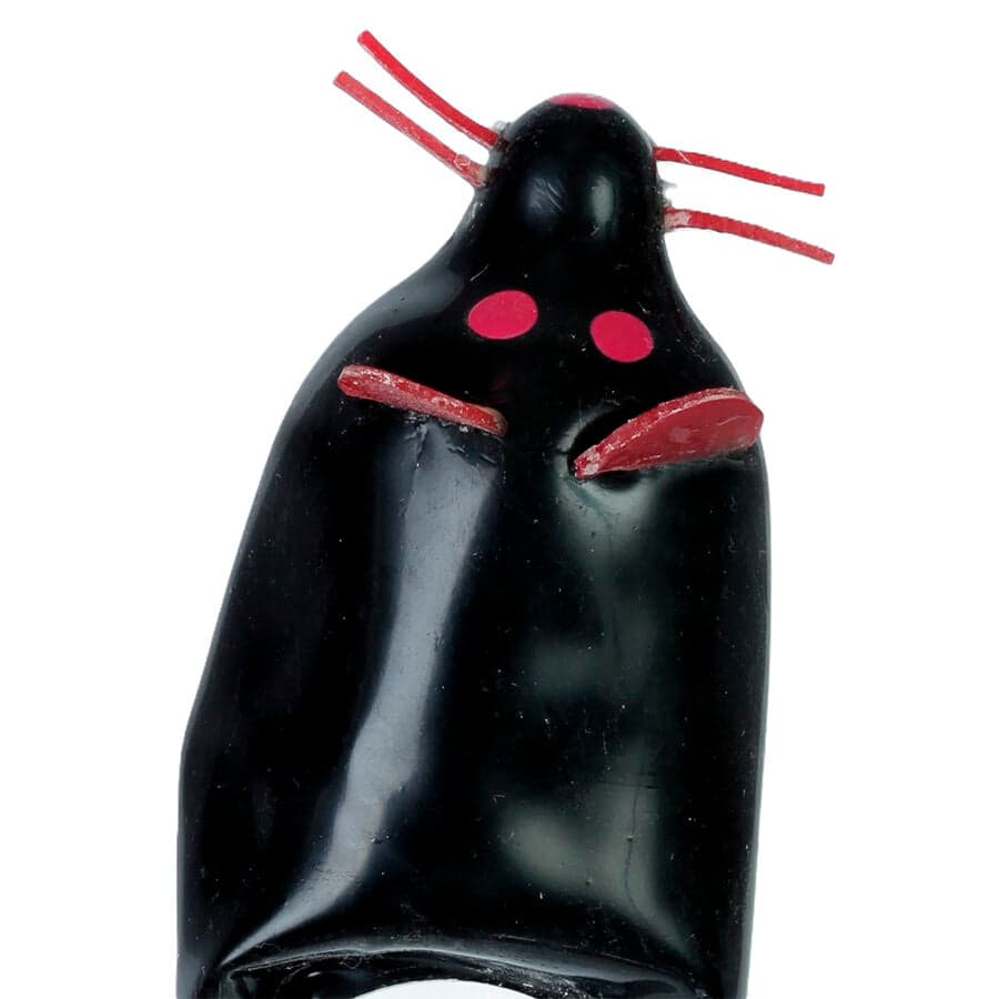 Condomerie Preservativos Novidades Pintados à Mão Black Mouse Xl D-243315