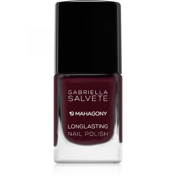 Gabriella Salvete Longlasting Enamel Verniz de Longa Duração com Alto Brilho Tom 19 Mahagony 11ml