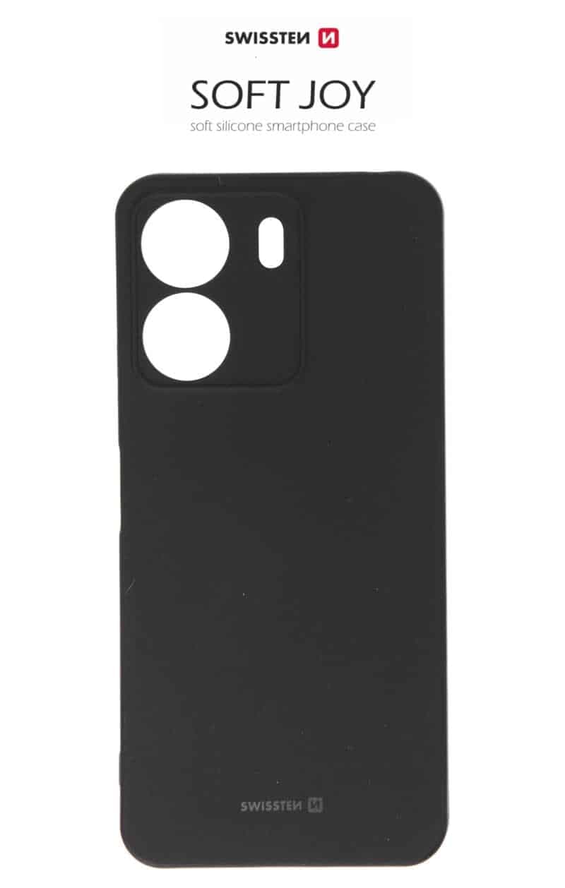 SWISSTEN Capa Soft Joy para Xiaomi Redmi 13C 4G Black