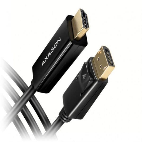 Axagon RVD-HI14C2 DisplayPort > HDMI 1.4 cable 1.8m 4K/30Hz
