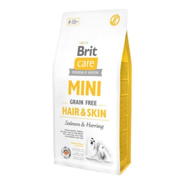 Brit Care Grain Free Mini Hair & Skin Grain-free Salmon & Herring 2Kg