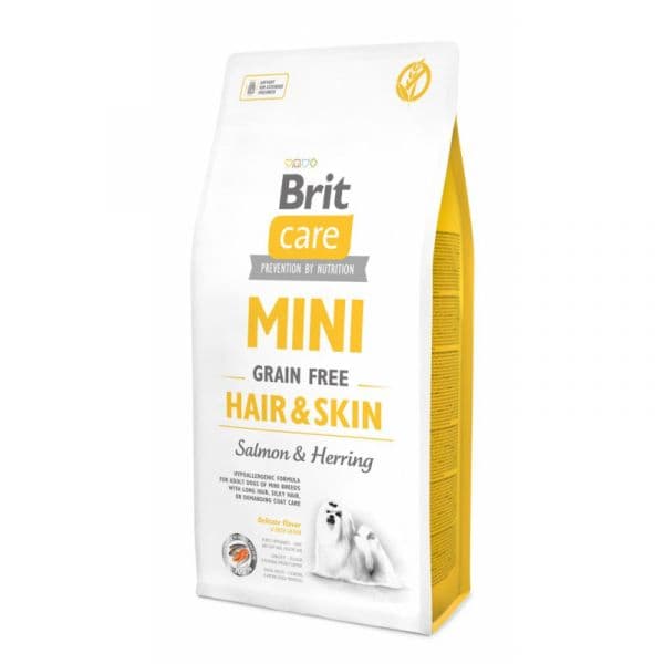 Brit Care Grain Free Mini Hair & Skin Grain-free Salmon & Herring 2Kg