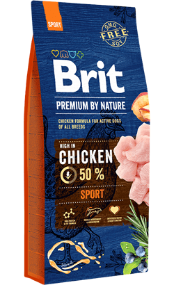 Brit Blue Nature Sport 15Kg
