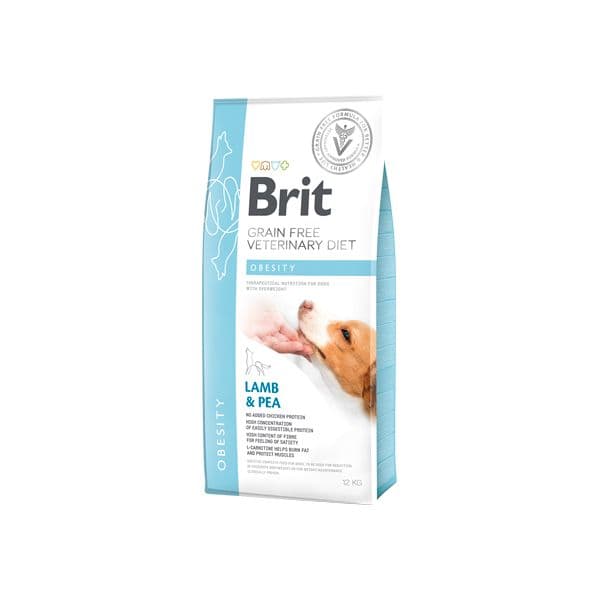 Brit Veterinary Diet Obesity Grain-Free Lamb & Pea 2Kg