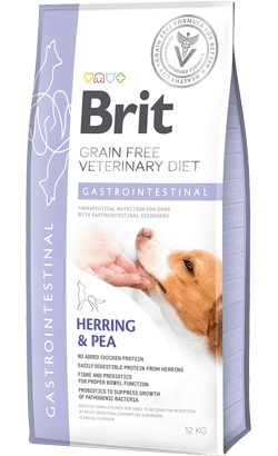 Brit Veterinary Diet Dog Gastrointestinal Grain-Free Herring & Pea 2Kg - 8595602528134