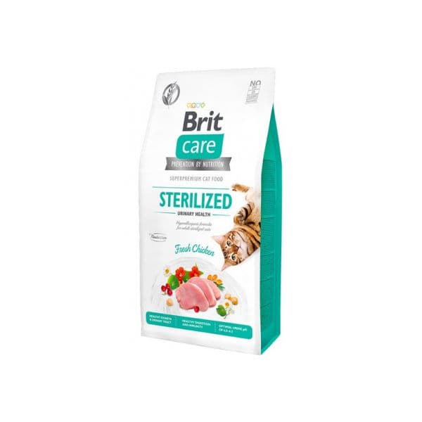 Brit Care Grain Free Sterilized Urinary Health Chicken & Peas 2Kg