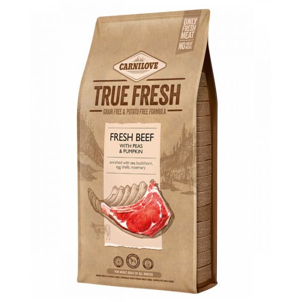 Carnilove Grain-Free True Fresh Adulto Carne de Vaca 1,4Kg