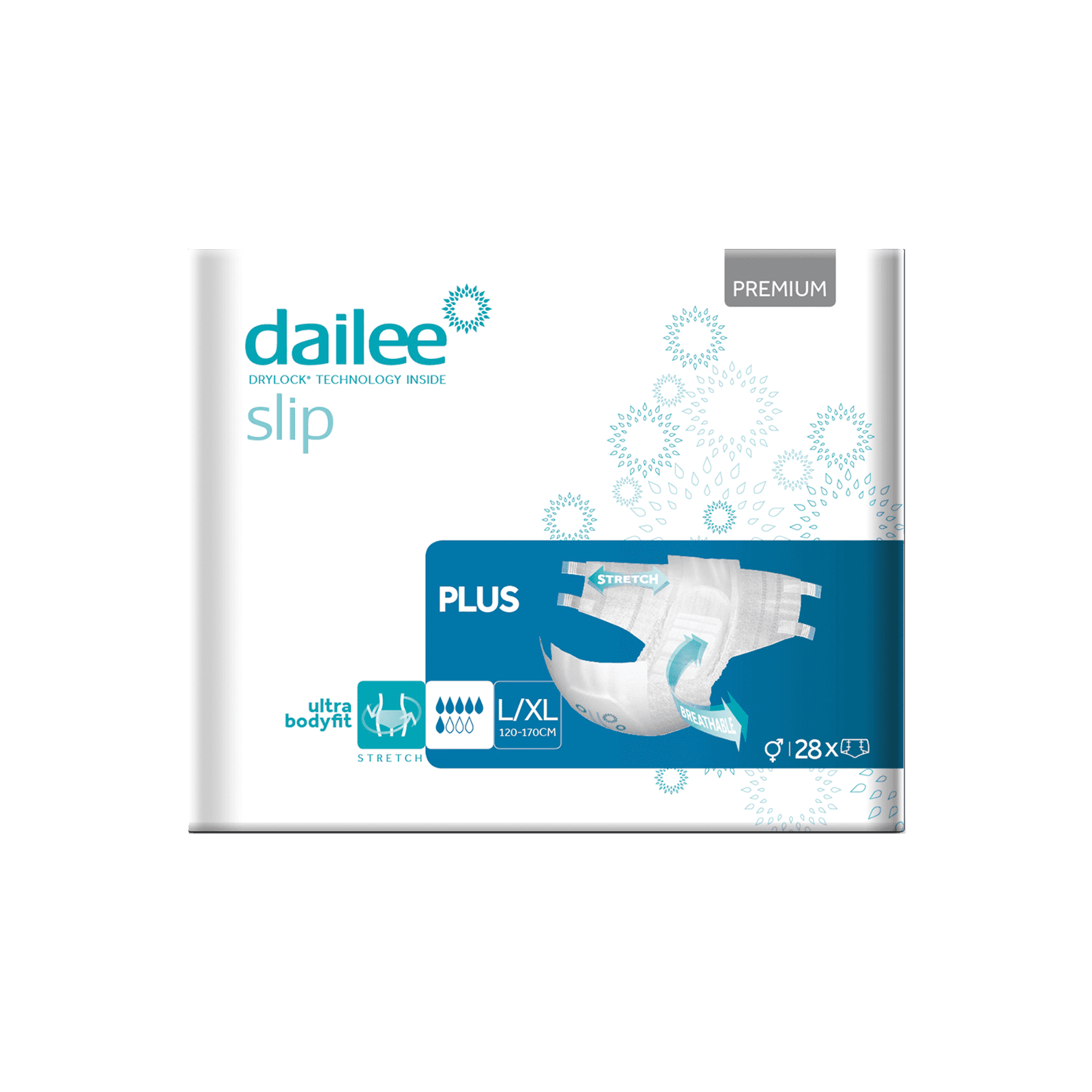 DAILEE Slip Plus T. L/XL x28 unid.