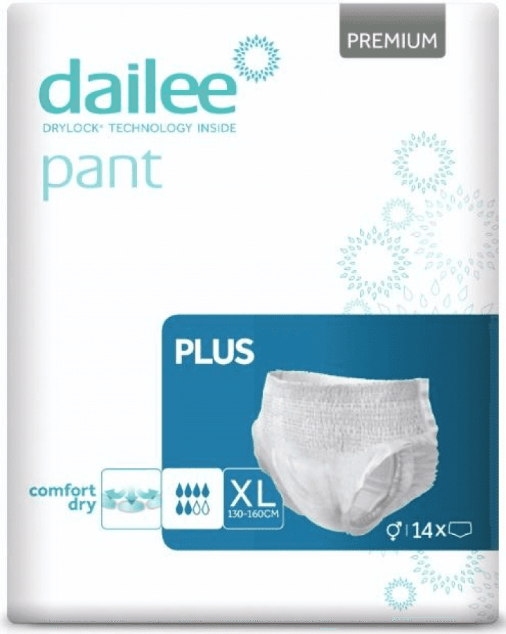 DAILEE Cueca Premium Plus XL x14 uni.
