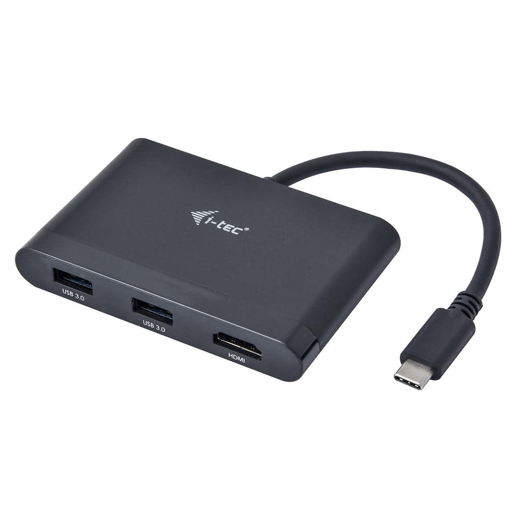 i-tec C31DTPDHDMI painel baía de disco Preto