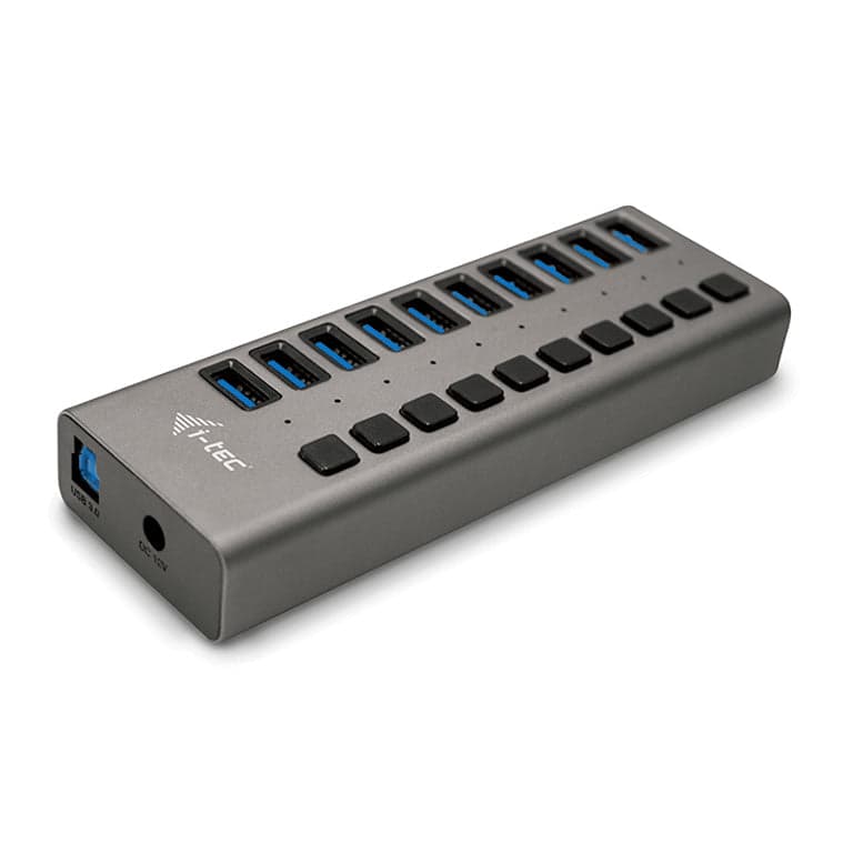 I-Tec USB 3.0 Charging HUB 10 port + Power Adapter 48 W